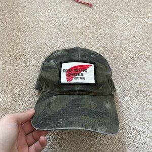 Red Wing Shoes Camouflage Cap